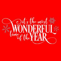 It's The Most Wonderful Time Of The Year Poster