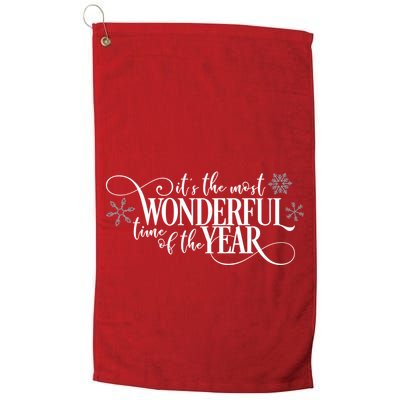 It's The Most Wonderful Time Of The Year Golf Towel