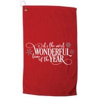 It's The Most Wonderful Time Of The Year Golf Towel