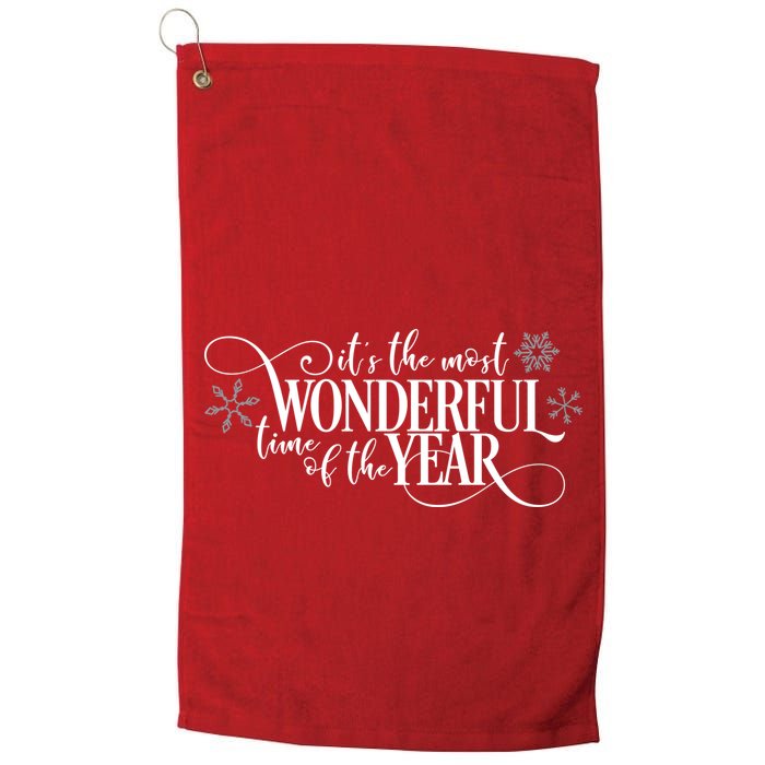 It's The Most Wonderful Time Of The Year Golf Towel