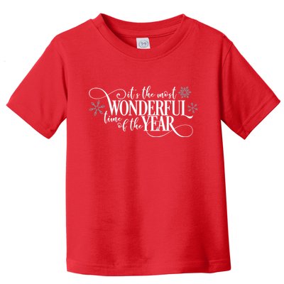 It's The Most Wonderful Time Of The Year Toddler T-Shirt