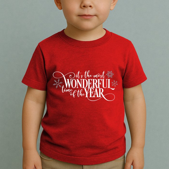It's The Most Wonderful Time Of The Year Toddler T-Shirt