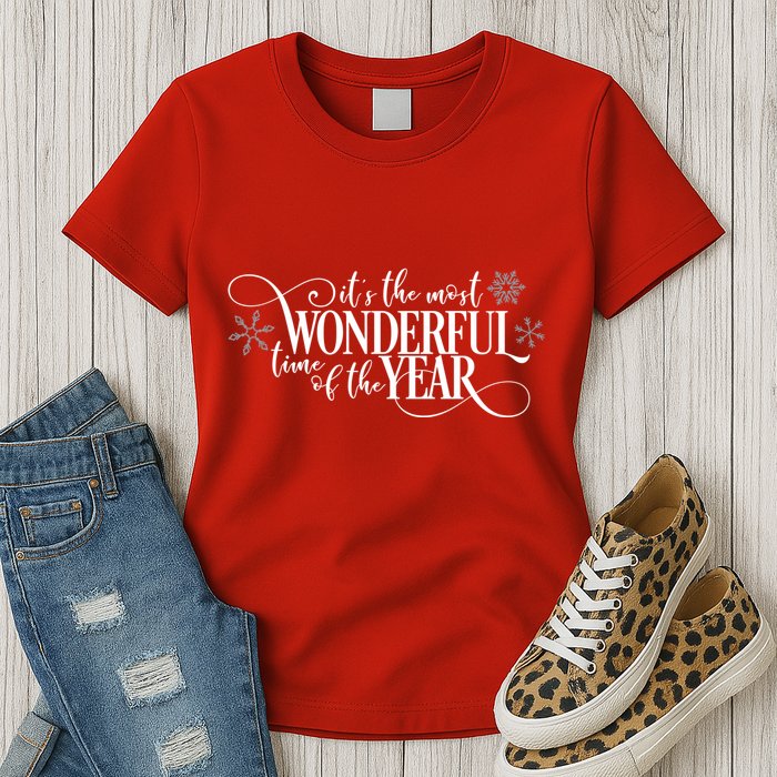 It's The Most Wonderful Time Of The Year Womens T-Shirt