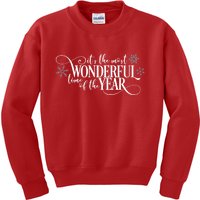 It's The Most Wonderful Time Of The Year Kids Sweatshirt