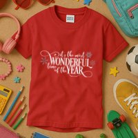 It's The Most Wonderful Time Of The Year Kids T-Shirt