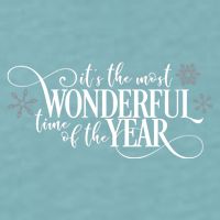 It's The Most Wonderful Time Of The Year Sueded Cloud Jersey T-Shirt