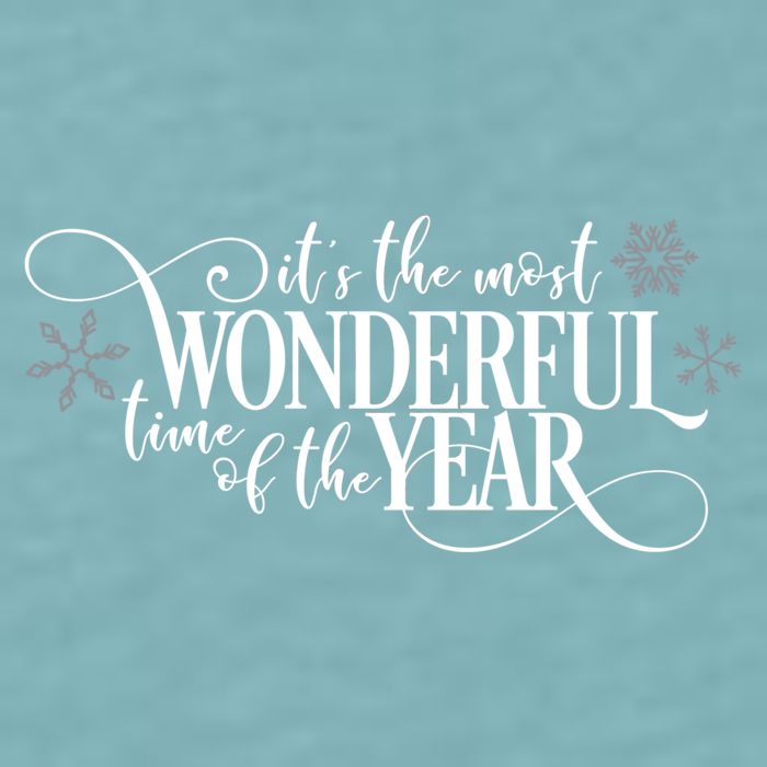 It's The Most Wonderful Time Of The Year Sueded Cloud Jersey T-Shirt