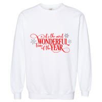 It's The Most Wonderful Time Of The Year Garment-Dyed Sweatshirt