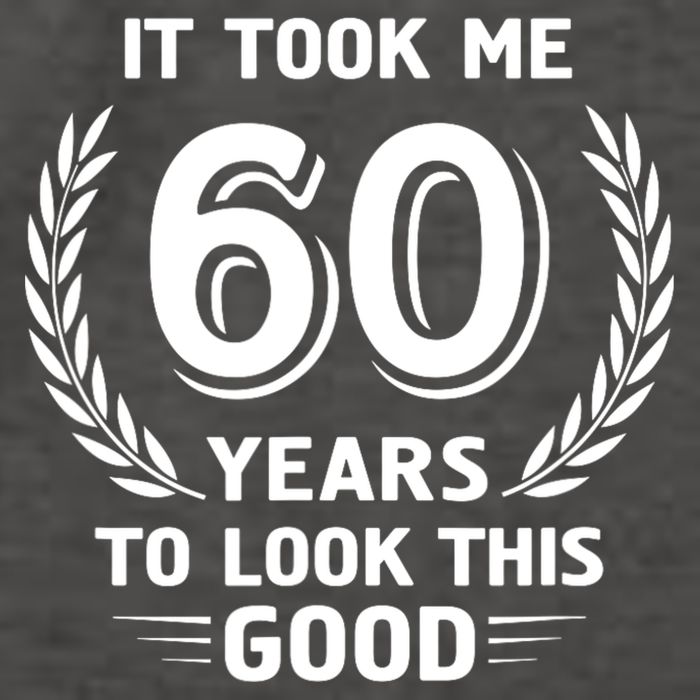 It Took Me 60 Years To Look This Good 60th Birthday Vector Backpack