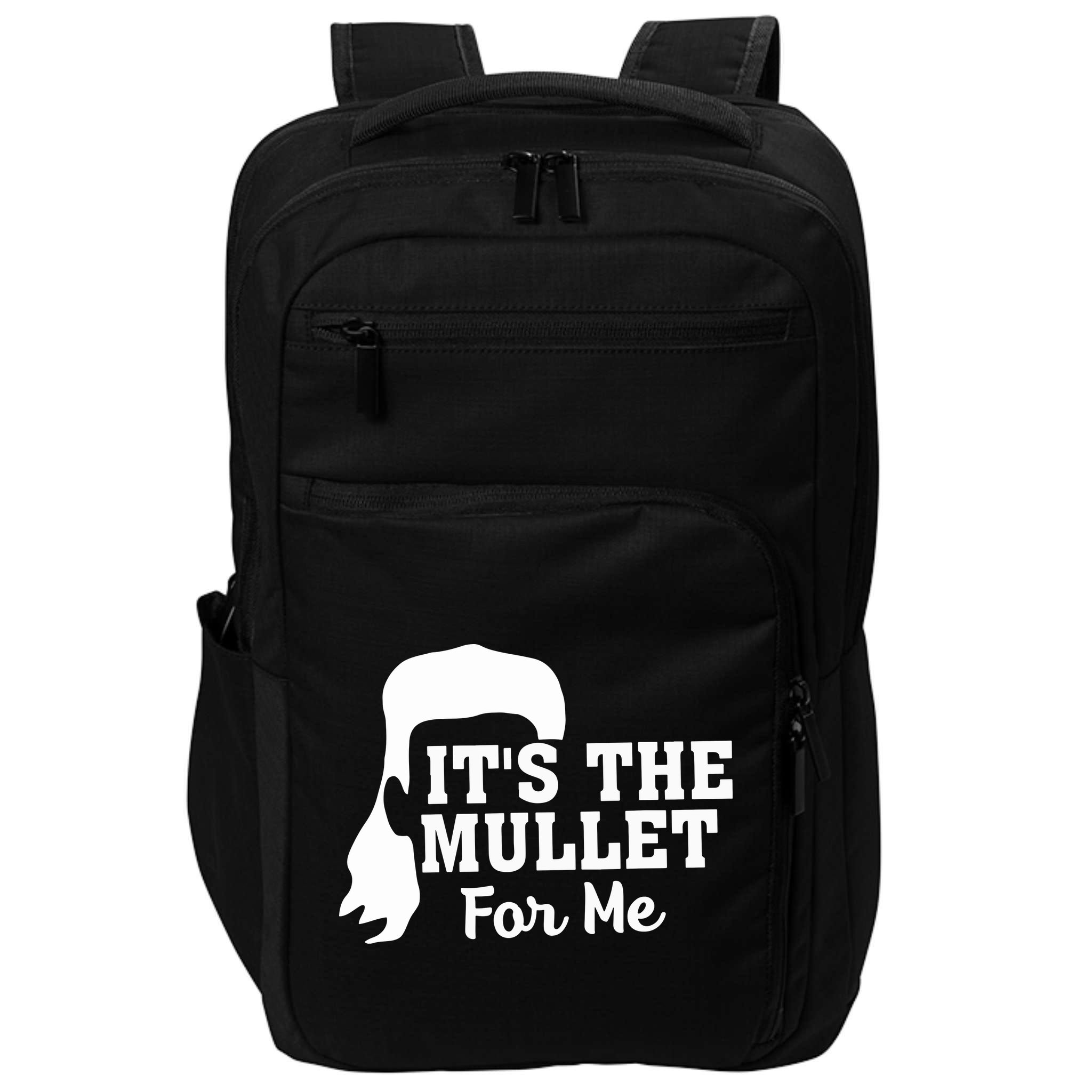 It's The Mullet For Me Funny Impact Tech Backpack