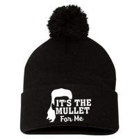 It's The Mullet For Me Funny Pom Pom 12in Knit Beanie