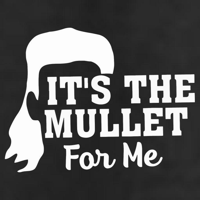 It's The Mullet For Me Funny Microfiber Hand Towel