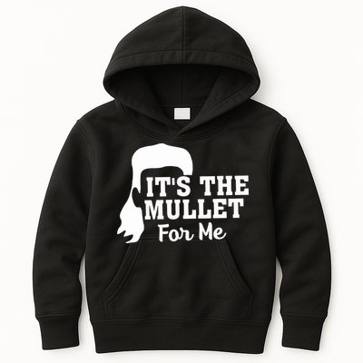 It's The Mullet For Me Funny Kids Hoodie