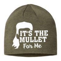 It's The Mullet For Me Funny Sustainable Beanie
