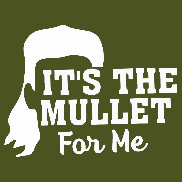 It's The Mullet For Me Funny Sustainable Beanie