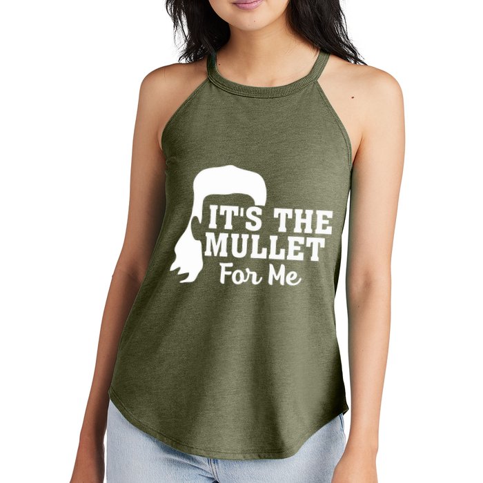 It's The Mullet For Me Funny Women's Perfect Tri Rocker Tank