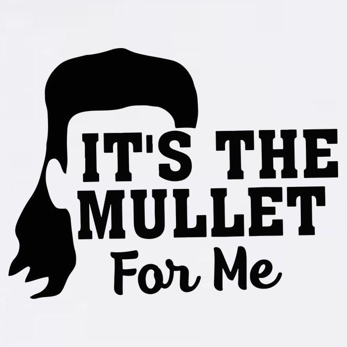 It's The Mullet For Me Funny Garment-Dyed Sweatshirt
