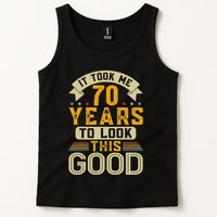 It Took Me 70 Years to Look This Good Funny 70th Birthday  Tank Top