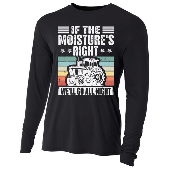 If The MoistureS Right WeLl Go All Night Cooling Performance Long Sleeve Crew