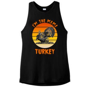 I'm The Mama Turkey Ladies PosiCharge Tri-Blend Wicking Tank