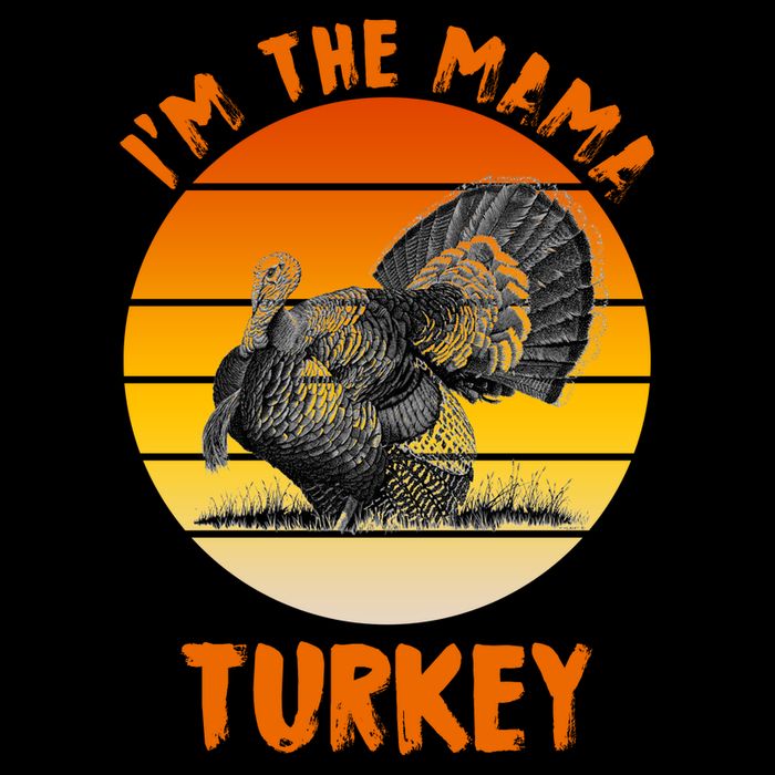 I'm The Mama Turkey Cooling Performance Crew T-Shirt