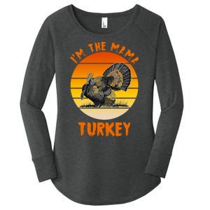 I'm The Mama Turkey Women's Perfect Tri Tunic Long Sleeve Shirt