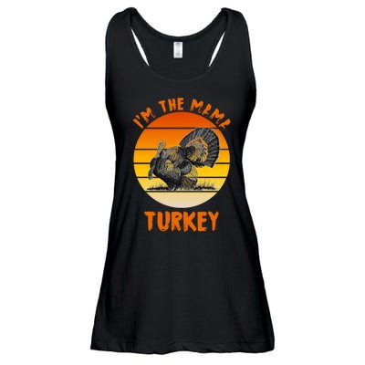 I'm The Mama Turkey Ladies Essential Flowy Tank