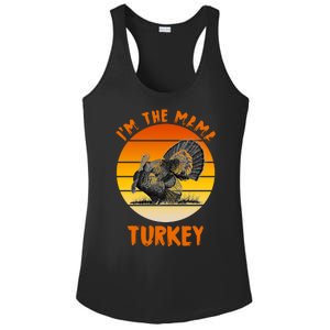 I'm The Mama Turkey Ladies PosiCharge Competitor Racerback Tank