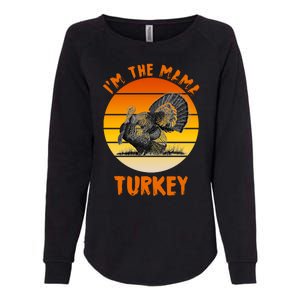 I'm The Mama Turkey Womens California Wash Sweatshirt