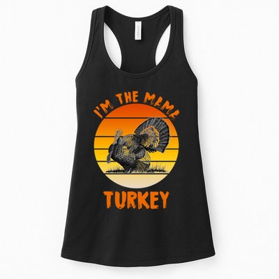 I'm The Mama Turkey Womens Tank Top