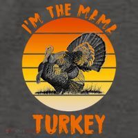 I'm The Mama Turkey Vector Backpack