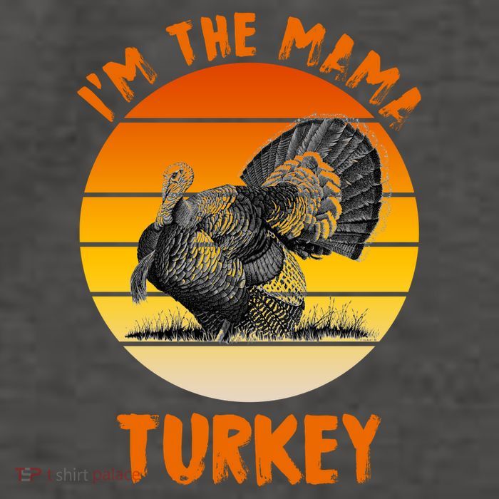 I'm The Mama Turkey Vector Backpack