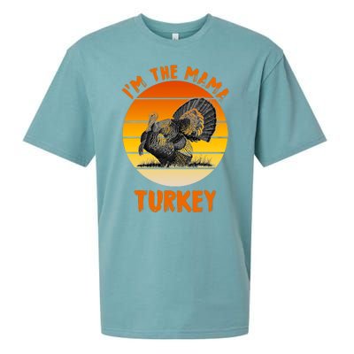 I'm The Mama Turkey Sueded Cloud Jersey T-Shirt