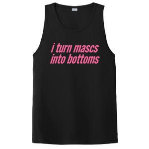 I Turn Mascs Into Bottoms Lesbian Bisexual Pride PosiCharge Competitor Tank