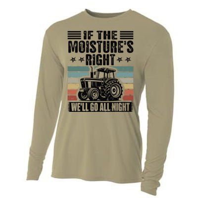 If The Moistures Right Well Go All Night Cooling Performance Long Sleeve Crew