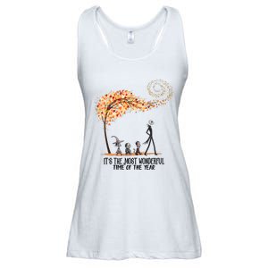 Its The Most Wonderful Time Of The Year Spooky Halloween Witch Ladies Essential Flowy Tank