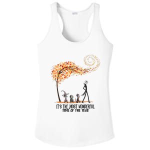 Its The Most Wonderful Time Of The Year Spooky Halloween Witch Ladies PosiCharge Competitor Racerback Tank