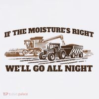 If The Moistures Right WeLl Go All Night Flat Bill Trucker Hat