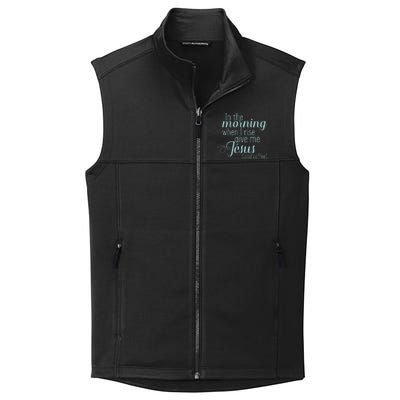 In The Morning When I Rise Give Me Jesus And Coffee Collective Smooth Fleece Vest