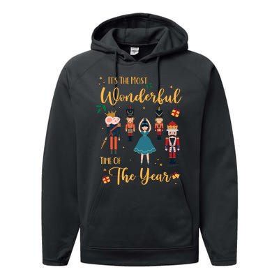 Its The Most Wonderful Time Of The Year Nutcracker Ballet Performance Fleece Hoodie