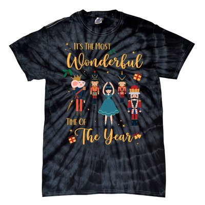 Its The Most Wonderful Time Of The Year Nutcracker Ballet Tie-Dye T-Shirt