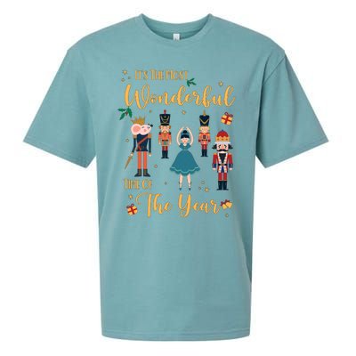 Its The Most Wonderful Time Of The Year Nutcracker Ballet Sueded Cloud Jersey T-Shirt