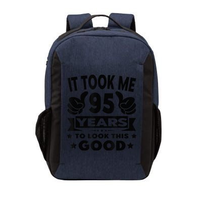 It Took Me 95 years - Funny 95th Birthday Present Decorations Party Vector Backpack