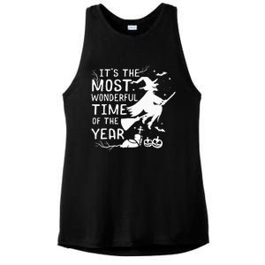 Its The Most Wonderful Time Of The Year Halloween Costume Ladies PosiCharge Tri-Blend Wicking Tank