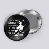 Its The Most Wonderful Time Of The Year Halloween Costume Button