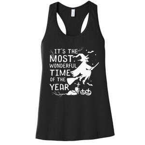 Its The Most Wonderful Time Of The Year Halloween Costume Women's Racerback Tank