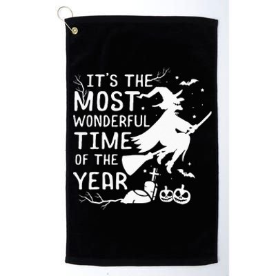 Its The Most Wonderful Time Of The Year Halloween Costume Platinum Collection Golf Towel