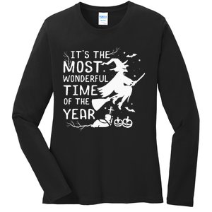 Its The Most Wonderful Time Of The Year Halloween Costume Ladies Long Sleeve Shirt