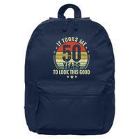 It Took Me 50 Years To Look This Good 50th Birthday 16 in Basic Backpack