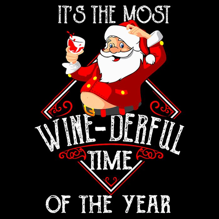 ItS The Most Winederful Time Of The Year Drawstring Bag
